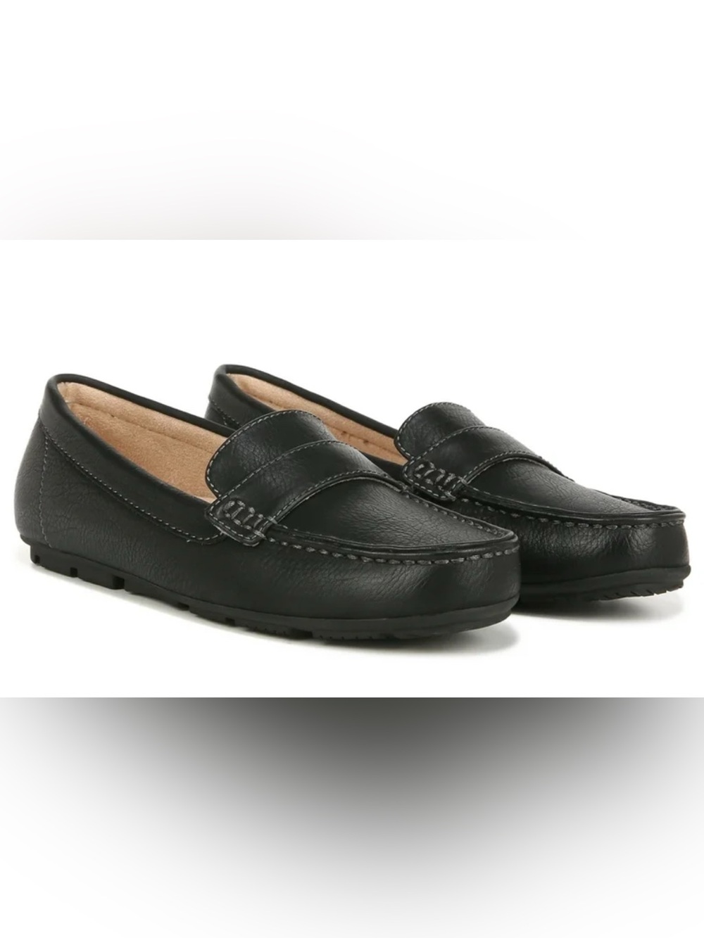 SOUL Naturalizer Womens Seven Slip On Moccasin Loafer SZ 9.5 M color Black